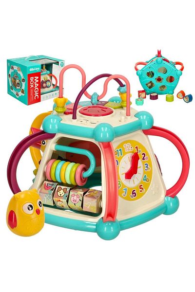 LikeSmart Interactive and Educational Toy 7 in 1, "LikeSmart Magic Box", Multiple play modes, Lights