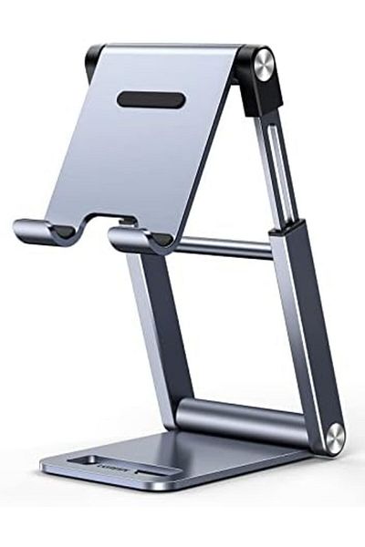 Ugreen Phone Stand Foldable Metal iPhone Holder for Desk Adjustable Mobile Stand