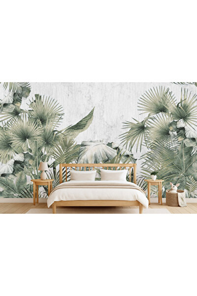 Tasarım Duvarlar İçin Tropikal Cennet – Yüksek Kaliteli Yapraklı Duvar Kağıdı...