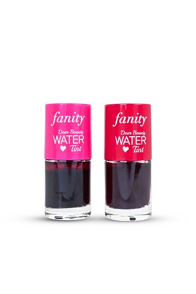 fanity Dear Beauty Water Tint Water tint for lips and cheeks, long-lasting color and durability, light daily makeup