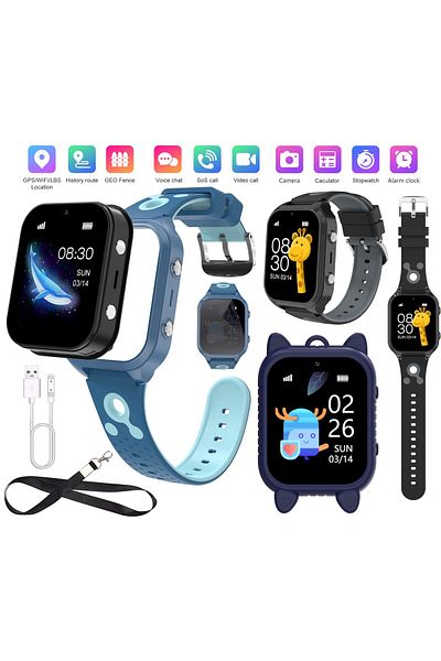 LikeSmart Ceas SmartWatch GPS Copii KinderCare 56, Monitorizare GPS, WIFI, 1.83", Camera HD, Apel Vi