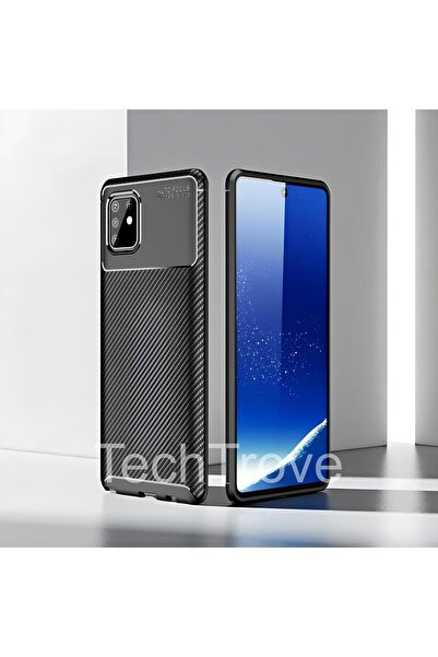 TechTrove Samsung Galaxy A81 / Note 10 Lite Kılıf Kamera Korumalı Darbe Emici...