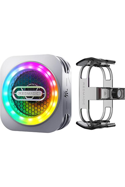 Nubia مبرد مغناطيسي للألعاب RedMagic 6 Pro للهواتف المحمولة، مزود بمروحة رادياتير بقوة 30 وات