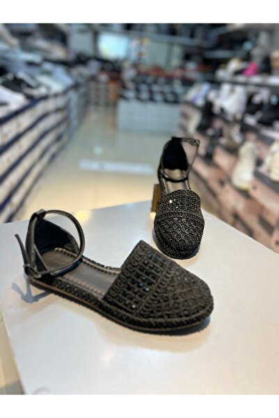 Alphus Balerini eleganti pentru femei Hco cu centura din piatra impletita