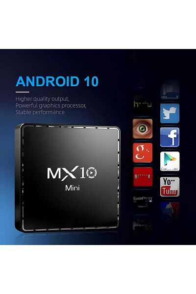 Generic Android+ATV TV Box with Google Assistant and Chromecast Built-in