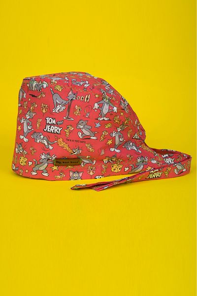 Best Bone Licensed Tom and Jerry Patterned Surgical Cap