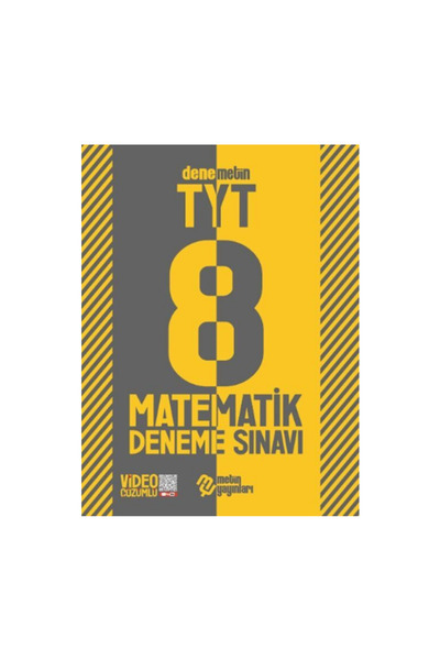 Metin Yayınları Metin Yayınları TYT Matematik 8 Deneme