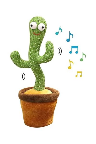 Primo Plus Electric Dancing Cactus Plant Stuffed Toy With Music