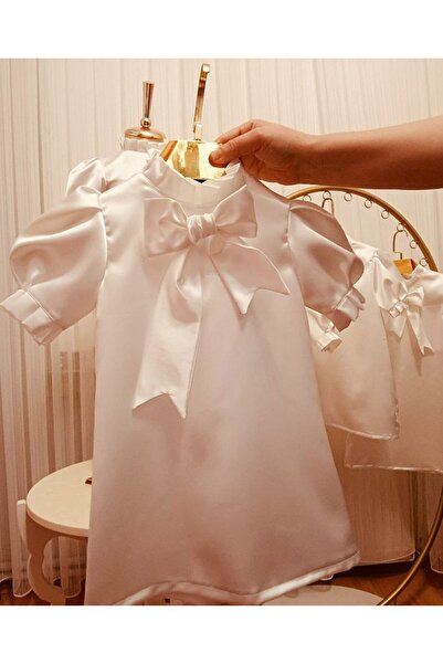 MODA Çanta Hediyeli Kız Çocuk Elbise