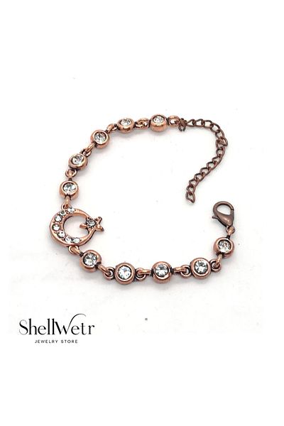 shellwetr Tolu Moon Star Copper Bracelet