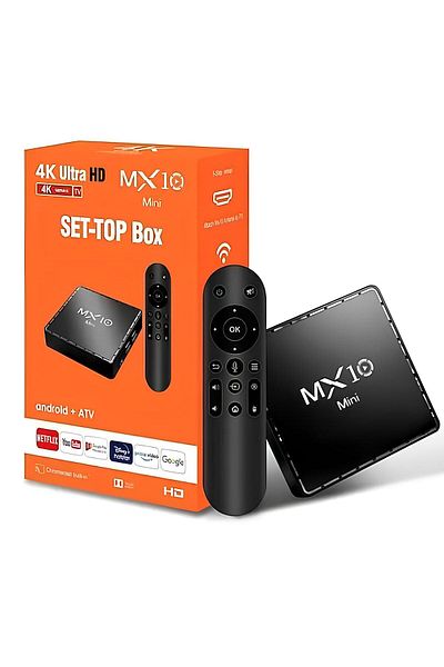 Generic Android+ATV TV Box with Google Assistant and Chromecast Built-in