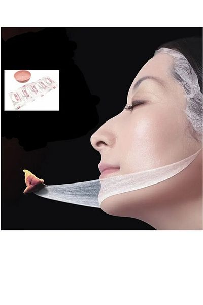 MİNGODAN 10Pcs Korean Magic Beauty Face Mask Compressed Travel Wet Wipes Paper Mask Tablets