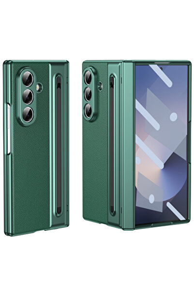 REDz Accessories Husă cu stilou și folie incluse pentru Samsung Z Fold7, rezi...