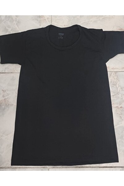 Tan Yıldız Sleeve Undershirt Undershirt Black
