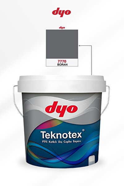 Dyo Teknotex PTFE Katkılı Teflonlu Dış Cephe Boyası (2,5L - 7,5L - 15L) | Üstün Koruma, Leke Tutmaz