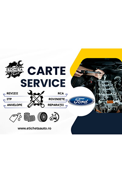 Eticheta Auto Carte service Ford