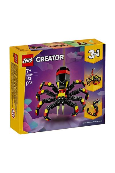 KdrElektronik Educational Children's Toy 31159 Lego Creator 3in1 - Amazing Spider 153 Parts +7 Years