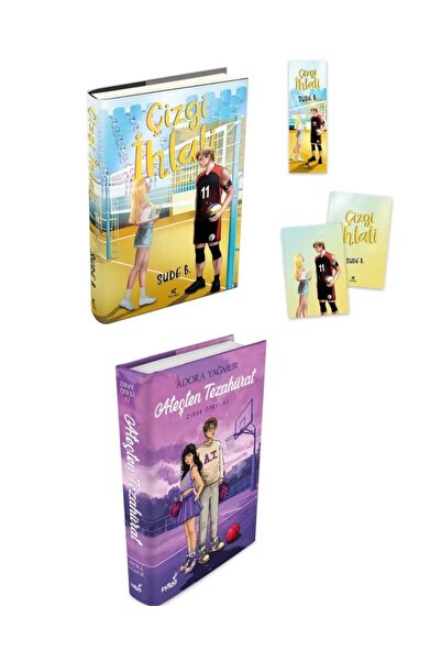 İndigo Kitap Ateşten Tezahürat Ciltli / Çizgi İhlali Ciltli Sude B. Pukka Yay...