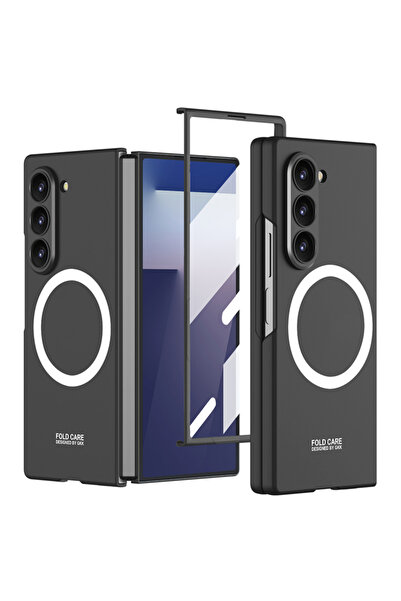 REDz Accessories Husă MagSafe cu protecție de ecran pentru Samsung Galaxy Z F...