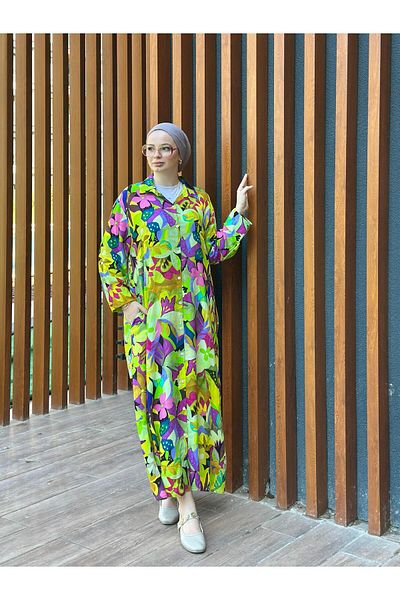 Ranasubaşı Shirt Dress Cotton Viscose - Vsk15