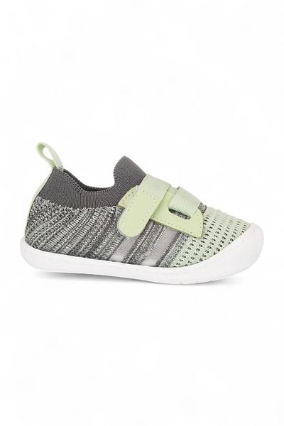 ROCKY SPORT Tottu Baby Kids Velcro Velcro Orthopedic Non-Slip Sole Green Daily Comfortable First Step Sports Shoes