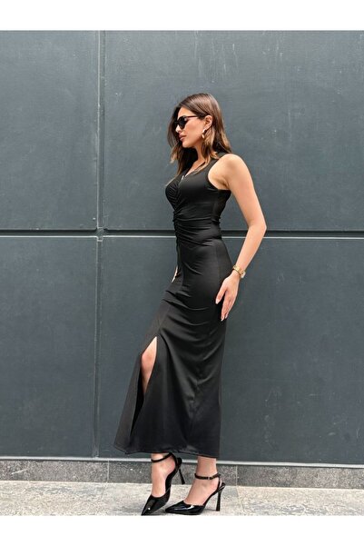 Butik ELBİSE KADIN DALGIÇ KUMAŞ