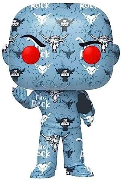 Funko WWE The Rock Brahma Bull Artist Series With Protector Pop! Vinyl