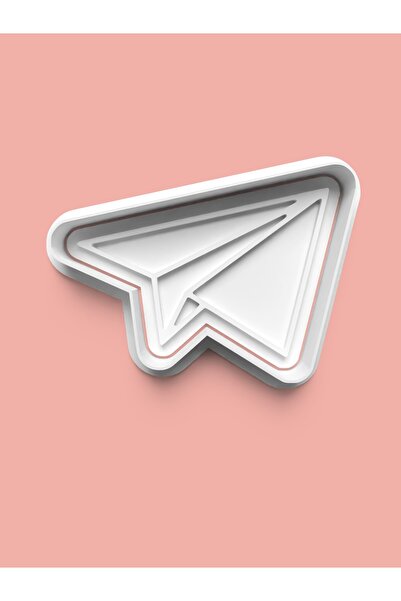 AKTASTORE قالب بسكويت على شكل طائرة ورقية وقالب عجينة السكر