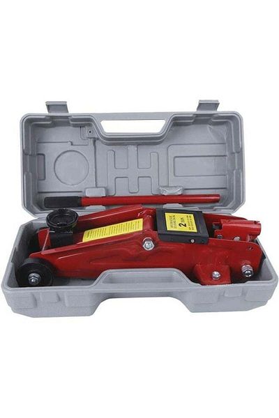 N2Y Caddy One Hydraulic Floor Jack 2 Ton with Easy Carry Bag