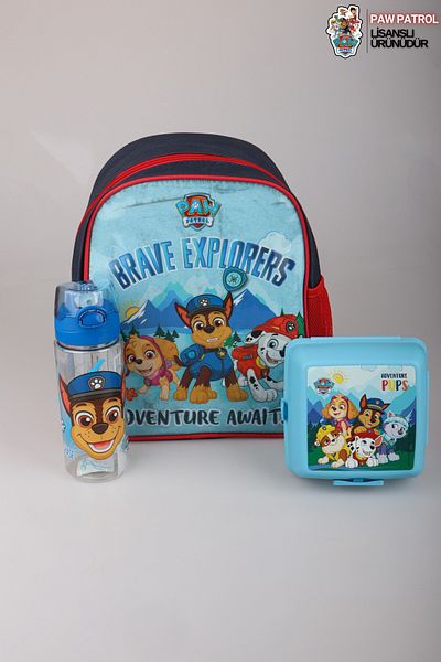 PAW PATROL New Season Licensed with Dekomus Paw Patrol 32 cm Single Compartment Small Size Kindergarten Bag, Lunch Box