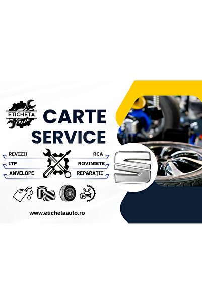 Eticheta Auto Carte service Suzuki