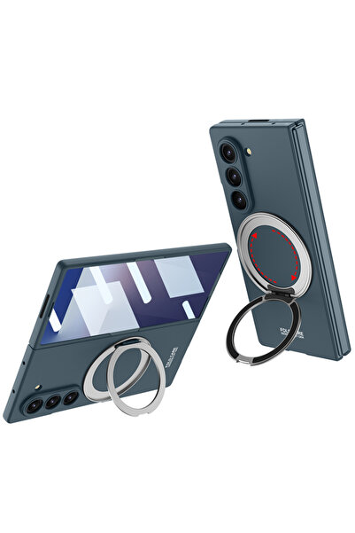 REDz Accessories Carcasă cu inel magnetic, inel de susținere MagSafe pentru S...