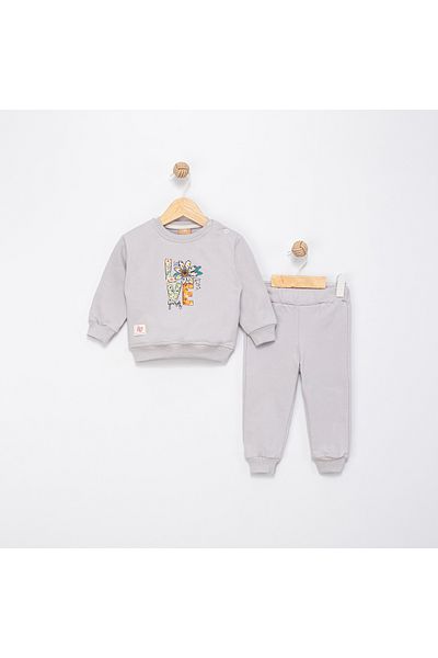 İlokids 9-24 Months Baby Clothing Double Set Seasonal *100% Cotton Fabric Organic*