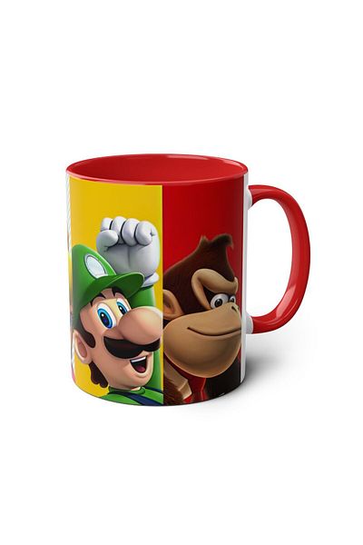 DUBLEMETRE Cute Characters Printed Mug
