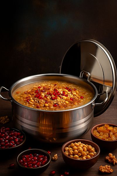 Gülümseten Avm 54 Liter 304 Quality Stainless Steel Pot |   Industrial Induction Base Large Size Pot 50X30