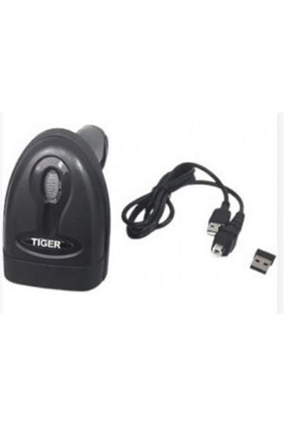 Tiger Cs611 1d Ccd 2.4 جيجا هرتز ماسح الباركود اللاسلكي
