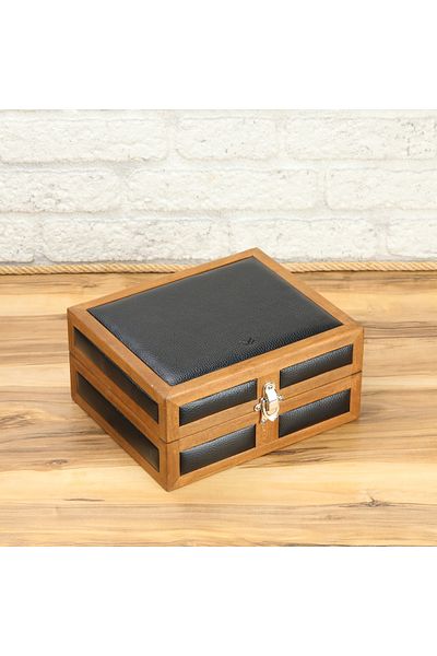 Onywatch 6Pcs Wooden Watch Box Multiple Watch Box Watch Collection Box Watch Box Case