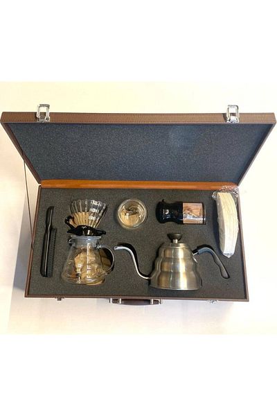 bag V60 Drip Coffee Kit with Bag (7 Pieces)