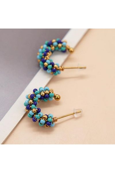 DOĞALYA Women's Sand Bead Earrings