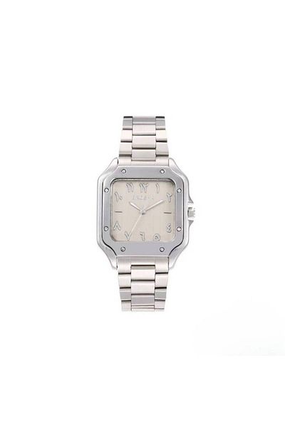 Brosho Men's Steel Watch with Arabic Numerals