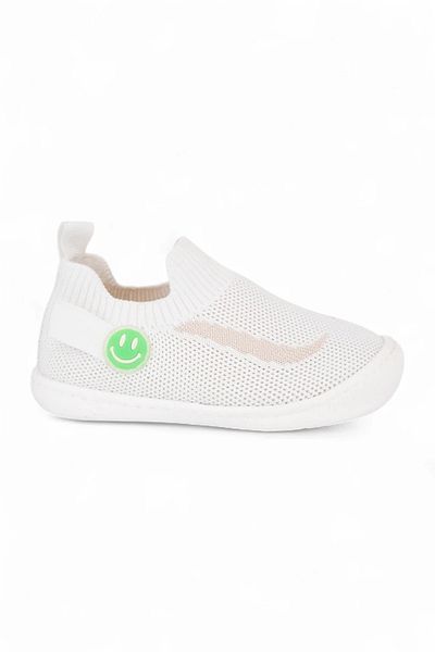 ROCKY SPORT Fippo Baby Kids Orthopedic Non-Slip Sole White Comfortable Daily First Step Sports Shoes