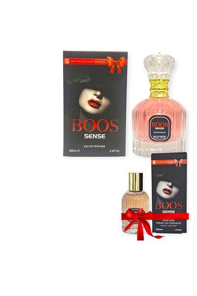 BOSS Boss Sense perfume package with Boss Sense hair mist 150 ml
