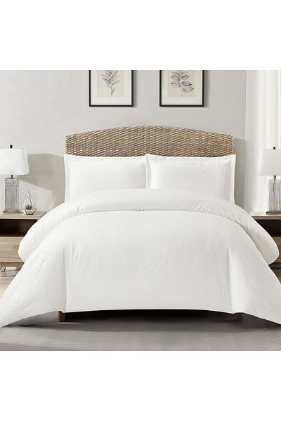 Cottage طقم لحاف جاكار مكون من 3 قطع، مقاس كينج