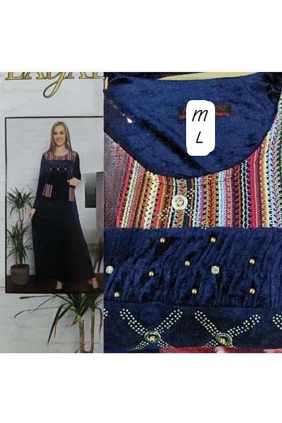 RAHAF TİCARET Women's Stylish Embroidered Abaya