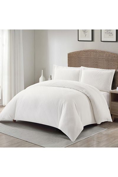 Cottage طقم لحاف جاكار مكون من 3 قطع، مقاس كينج