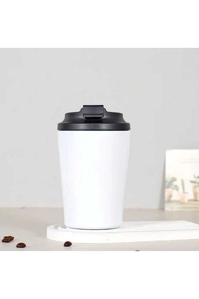 ماركة غير محددة Modern Stainless Steel Cup 9oz 330ml