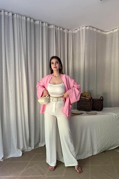 lizge giyim BOL TROUSERS WITH BELT