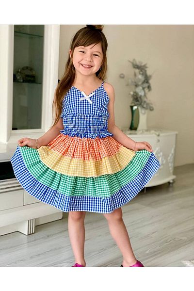 kidsela çocuk modası Girl's 2-Piece Suit Skirt Blouse Girl Get Married