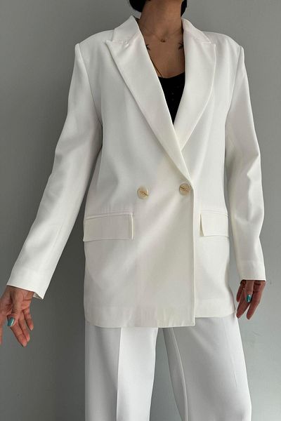 lizge giyim Classic Jacket with Buttons