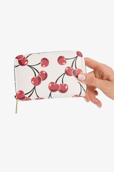 DeFacto Women's Fruit Printed Faux Leather Wallet F6793Axns